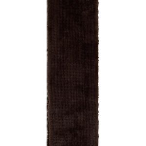 Pinko Black Furry Scarf