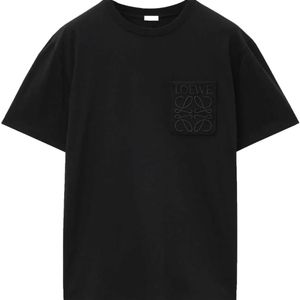 Loewe Black Tonal Pocket Relaxed Fit T-Shirt for men