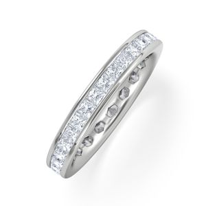 The Diamond Store White Eternity Ring Lauren 18K Diamond 1.50Ct G/Vs