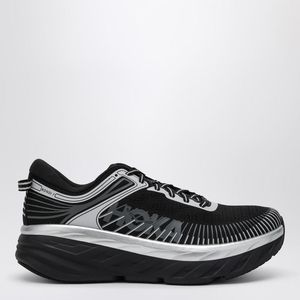 Hoka One One Black Bondi 7 Sneaker/Stardust for men