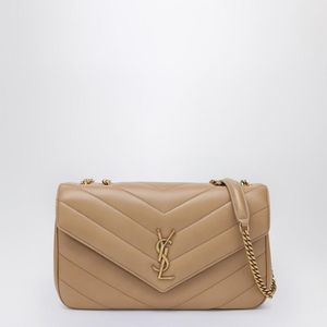Saint Laurent Natural Medium Loulou Bag