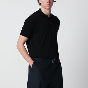 Drumohr Black Polo Shirt for men