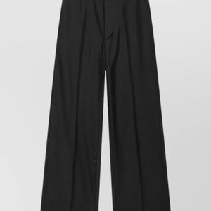 Barena Black Wool Suit Trousers