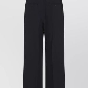 Jacquemus Blue Linen High-Rise Wide-Leg Pleated Shorts for men