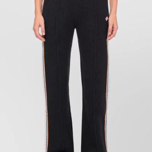 Casablanca Blue Striped Straight-Leg Lounge Pants