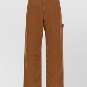 A.P.C. Brown Wide-Leg Trousers for men