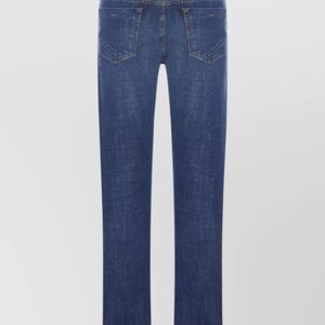 Incotex Blue Straight-Leg Jeans for men