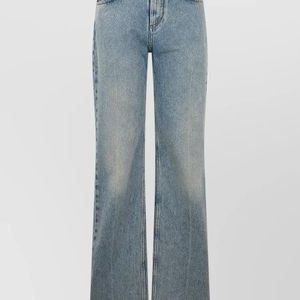 Dolce & Gabbana Blue Denim High-Rise Flared Jeans