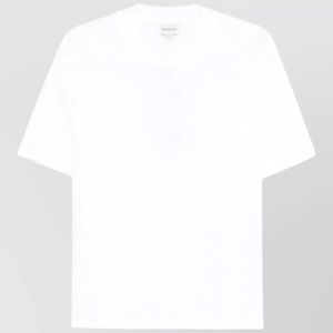 Herskind White Organic Cotton Crew Neck Short-Sleeve T-Shirt