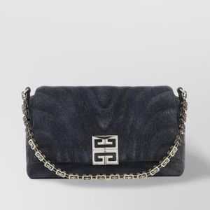 Givenchy Blue Medium Denim Shoulder Bag