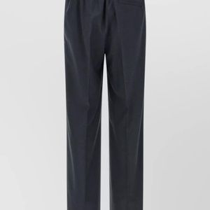 Cellar Door Blue Alfonso Trousers Tailored Cut Back And Side Pockets for men