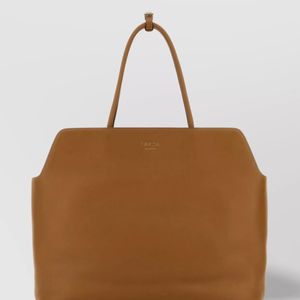 Prada Brown Na Leather Shoulder Bag