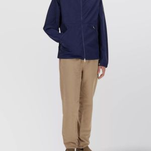 Woolrich Blue Hooded Jacket for men