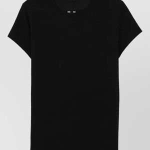 Rick Owens Black Cropped T-Shirt