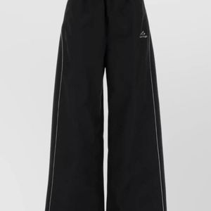 Balenciaga Black Wide-Leg Lounge Trousers