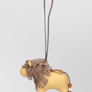 Tod's Animal Keyring Case Leather Detail Loop