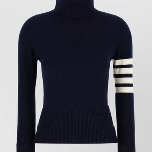Thom Browne Blue Cashmere Jumper