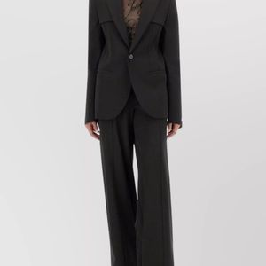 Jean Paul Gaultier Black Fitted Blazer