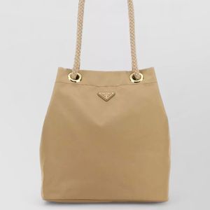 Prada Natural Re-Nylon Large Mariner Bucket Bag