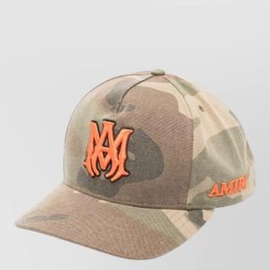 Amiri Natural Camo Pattern Hat Adjustable Back Strap for men