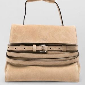 Moschino Natural Leather Clutch Bag