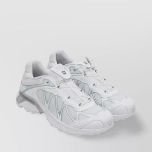 Salomon White Whisper Mesh Sneakers Rubber Sole