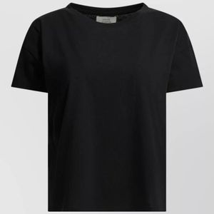 Loulou de Saison Black Cotton Boxy T-Shirt