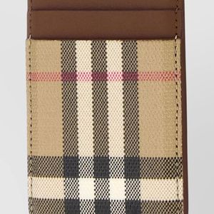 Burberry Canvas Card Holder Keyring And Keychain for men