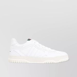Gucci White Leather Low-Top Sneakers for men