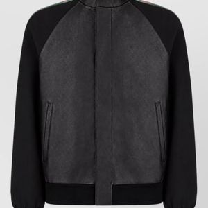Gucci Black Calf Leather Jacket for men