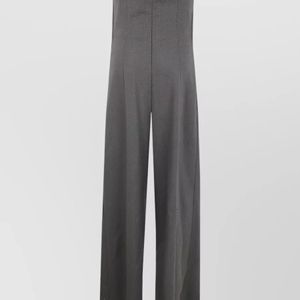 Jean Paul Gaultier Grey Wide-Leg Tailored Trousers