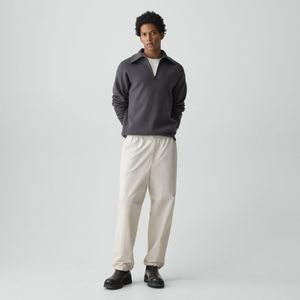 Theory Black Drawstring Pull-On Pant for men