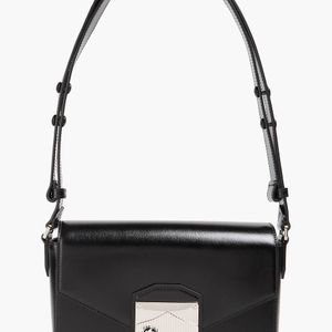 Montblanc Black Meisterstuck Leather Messenger Bag for men