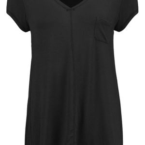 DKNY Black Urban Essentials Stretch-modal Jersey Pajama Top