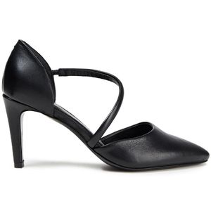 Rodebjer Black Hannah Leather Pumps