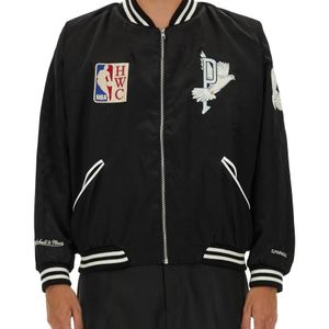3.PARADIS Black Varsity Jacket