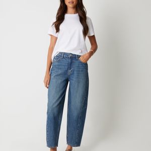 Threadbare Blue Barrel Leg Jeans