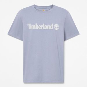 Timberland Blue Kennebec River Linear Logo Short-Sleeve T-Shirt For for men