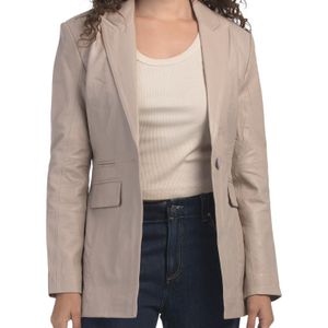 Tj Maxx Natural Leather Jacket For Polyester/Leather