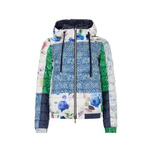 Herno Blue Patchwork Down Jacket
