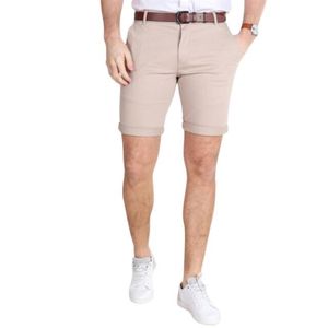 Solid Solid Casual Short in het Naturel voor heren