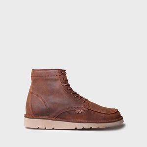 Toni Pons Brown Leather Boot With Laces for men