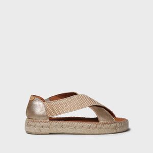 Toni Pons Natural Flat Espadrille