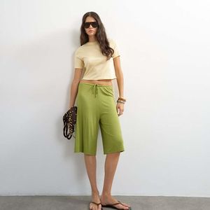 TOPSHOP White Viscose Jersey Board Short