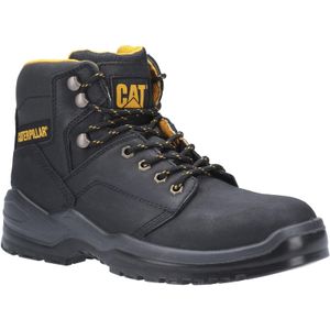 CAT Safety Black Caterpillar Striver Leather Safety Boots