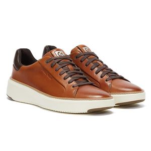 Cole Haan Brown Grandpro Topspin Tan Trainers for men