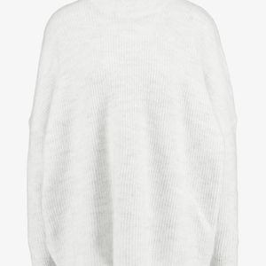 SLFENICA Maglione oversize in maglia color crema di SELECTED in Bianco