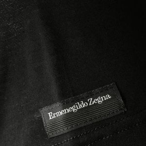 Maglietta nera di Ermenegildo Zegna in Nero da Uomo