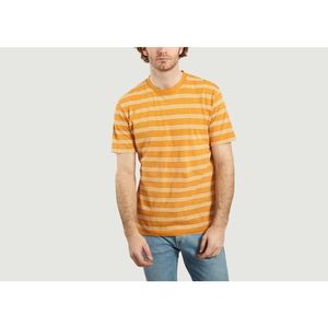 Https://www.trouva.com/it/products/norse-projects-orange-and-white-striped-johannes-t-shirt di Norse Projects da Uomo