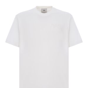 T-shirt "Chest Logo" di Y-3 in Bianco da Uomo